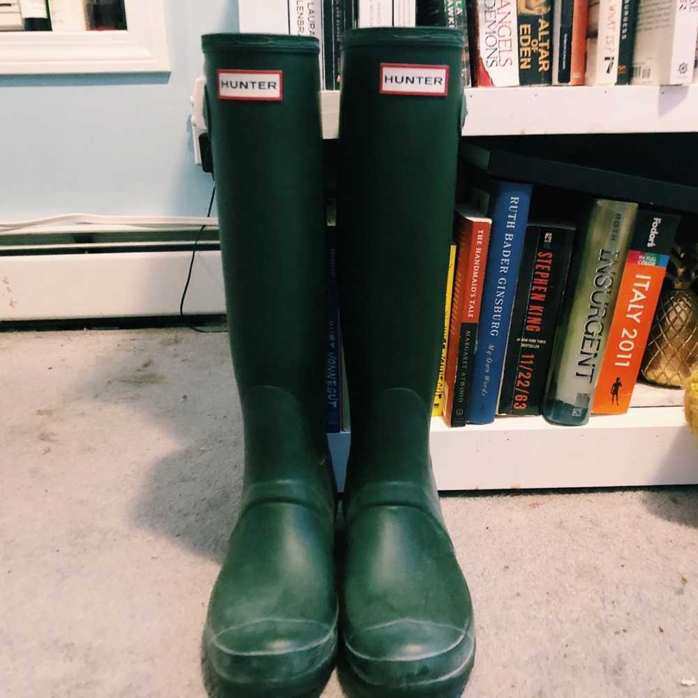 HUNTER women’s original tall rain boots